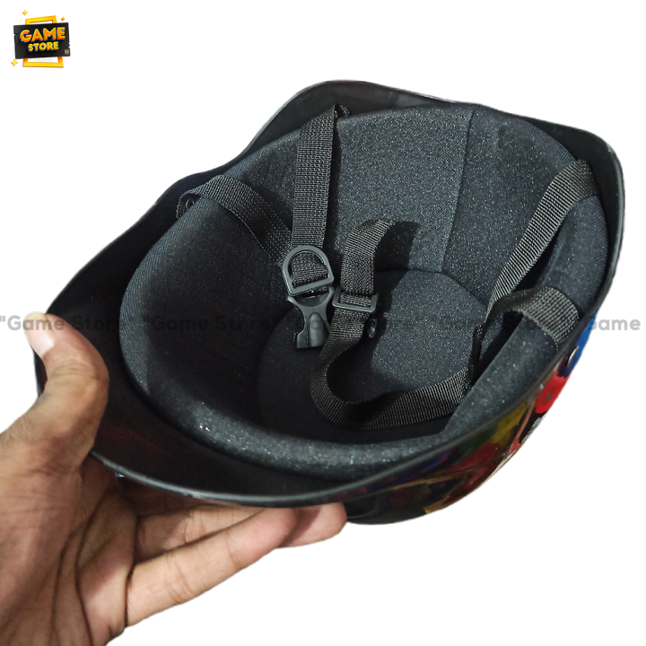 DFL%20/%20STM%20/%20SMS%20Cap%20Style%20New%20Version%20Bike%20Helmet%20Black%20colour%201%20pcs%20Vespa%20or%20Scooty%20Helmet%20for%20man%20&%20Women%20-%20Image%206