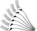 6pcs Stainless Steel Spoons Mini Coffee fork spoon 15cm. 