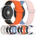 (NEW) Two Color Magnetic Buckle Silicone Watch Band For Redmi Watch 5 Active.