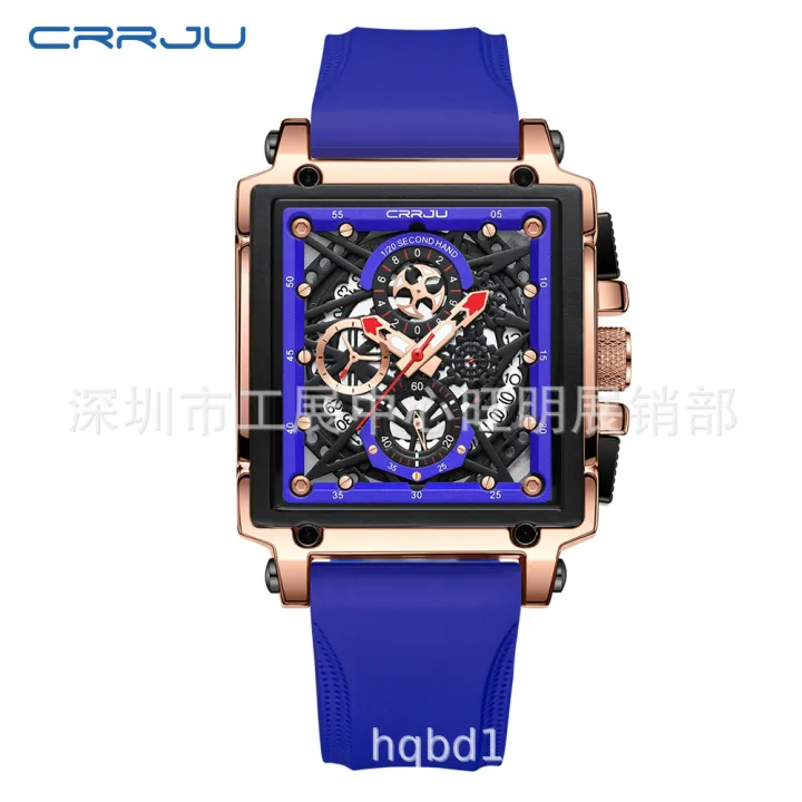 CRRJU/Kun%202312%20Neutral%20Waterproof%20Calendar%20Tape%20Couple%20Multifunctional%20Watch%20-%20Image%202