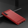 lthmy for Huawei P20 Pro Case Carbon Fiber TPU Soft Silicone Back Cover Armor Phone Case Casing.