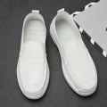 Chef Shoes Non-Slip Waterproof Hotel Work Shoes Oil-Proof Breathable Casual Work Shoes Leather Sandals Men's Soft Bottom Spring and Summer.