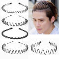 Refined Taste - Metal Hairband For Men Women Hair Band Fashion For Mens Sports Headband For Womens Hair Care Beauty Unisex Non Slip. 