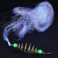 1pcs Multi Size Fishing Net Luminous Netting Trap Mesh Fishnet Tackle Design Copper Spring Shoal Cast Nets for Fishing Traps. 