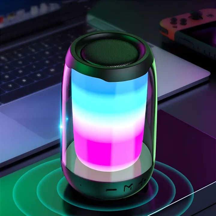 Pulse%204%20Mini%20Bluetooth,%20AUX,%20USB,%20SD%20Card%20&%20FM%20Radio%20Supported%20Colorful%20Lighting%20Effects%20Wireless%20Speaker%20-%20Image%206