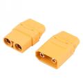Xt90 Power Connector Pair With Back Cover - Solar Panel.