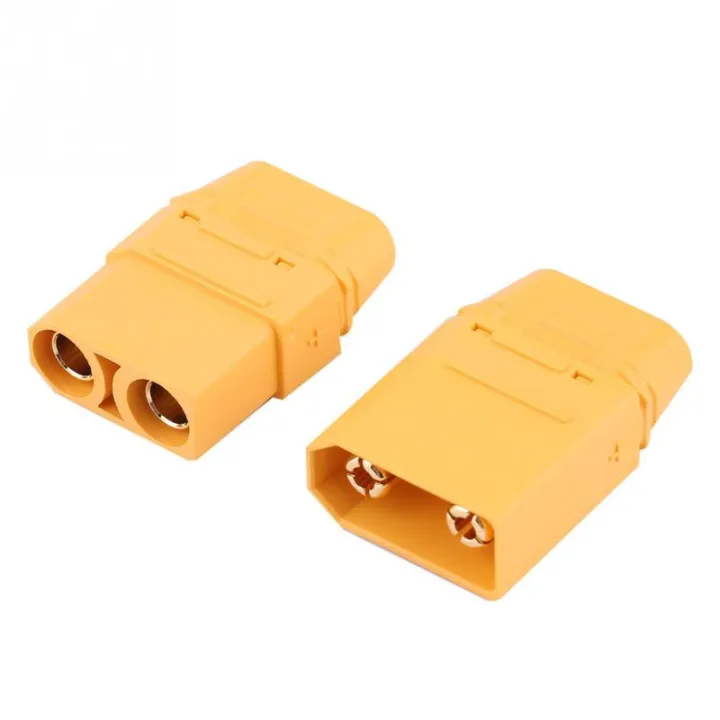 Xt90%20Power%20Connector%20Pair%20With%20Back%20Cover%20-%20Solar%20Panel%20-%20Image%203