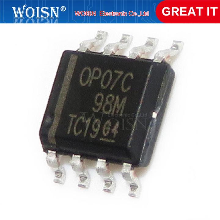 10pcs/lot OP07CDR OP07C OP07 SOP-8 new In Stock