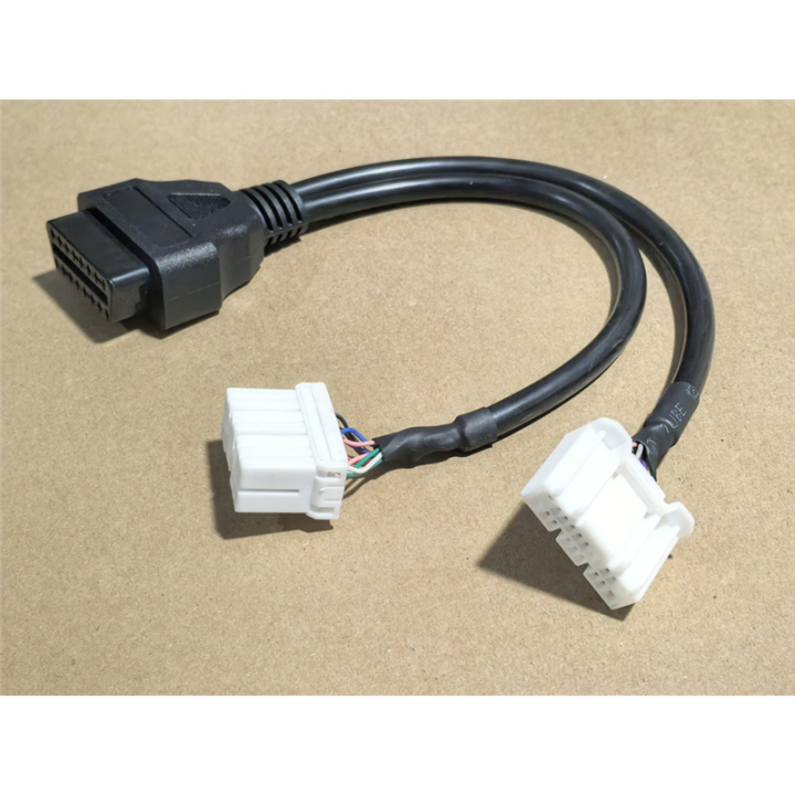 For%20Connector%20OBD2%2016-Pin%20for%201%20to%202%20White%20Connector%20Obd%20Dual-Head%20Conversion%20Line%20OBD2%2016%20Full%20Pins%20for%20Dedicated%20Cable%20Harness%20-%20Image%202