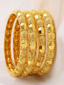 Luxury Dubai 24K Gold Color Bangles For Women Indian African Bracelets Charm Wedding Ethiopian Arabic Hand Jewelry Party Gifts.