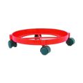 Plastic Trolley With Wheel For Water Pot Flower Tab Pvc Lpg Gas Trolley - Easily Move Heavy Items With This Convenient Trolley. 