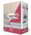 Router Storage Box-Black Metal Wireless Wi-Fi Router Storage Box.. 