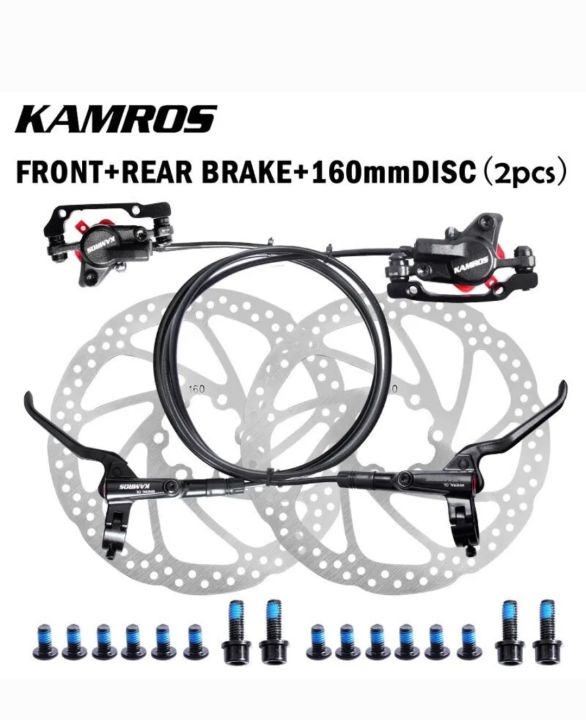 Brand New Kamros Rsx Hydraulic Brakes With Rotor Set