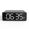 VOCOO Small Alarm Clock With Wireless Charger Fast Charging Smart QI Digital LED Electric Wireless Charger Snooze Alarm Clock.