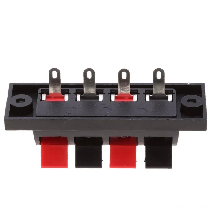 2Pcs-%204-WAY%20Speaker%20Terminal%20Block%204%20Way%20Connector%20Vertical%20Amplifier%20PCB%20Mount%204%20Positions%20Cables%20Jointing%20Clamp%20Test%20Clip%20Stereo%20Strip%20Shape%20Push%20Release%20Plate%202%20Black%202%20Red%20-%20Image%206