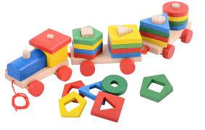 Wooden%20Set%20Column%20Three%20Car%20CHILDREEN%20Early%20Educational%20Geometric%20Matching%20Shape%20Building%20Vehicle%20Block%20Wooden%20Toy%20-%20Image%202