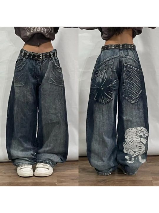Gothic%20Y2K%20Baggy%20Jeans%20for%20Women%20Hip%20Hop%20Streetwear%20Blue%20Jeans%20Women%20Graphic%20Retro%20Jeans%2090s%20Pants%20Harajuku%20High%20Waist%20Trouser%20-%20Image%202