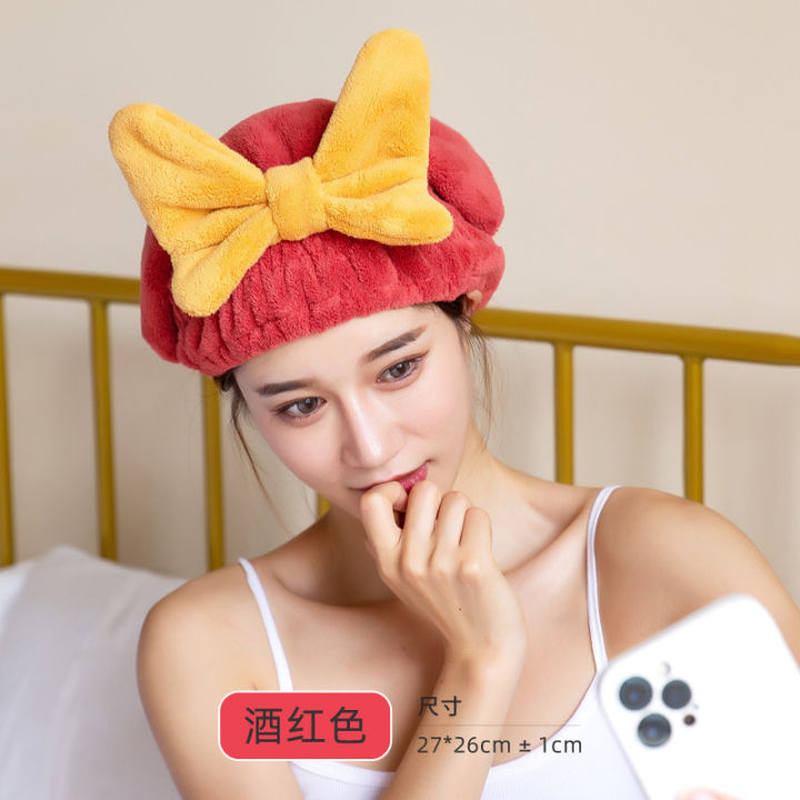 Japanese%20big%20bow%20dry%20hair%20hat%20female%20absorbent%20quick-drying%20shower%20cap%20cute%20bath%20wipe%20hair%20dry%20hair%20towel%20shower%20cap%20wrap%20headscarf%20-%20Image%206