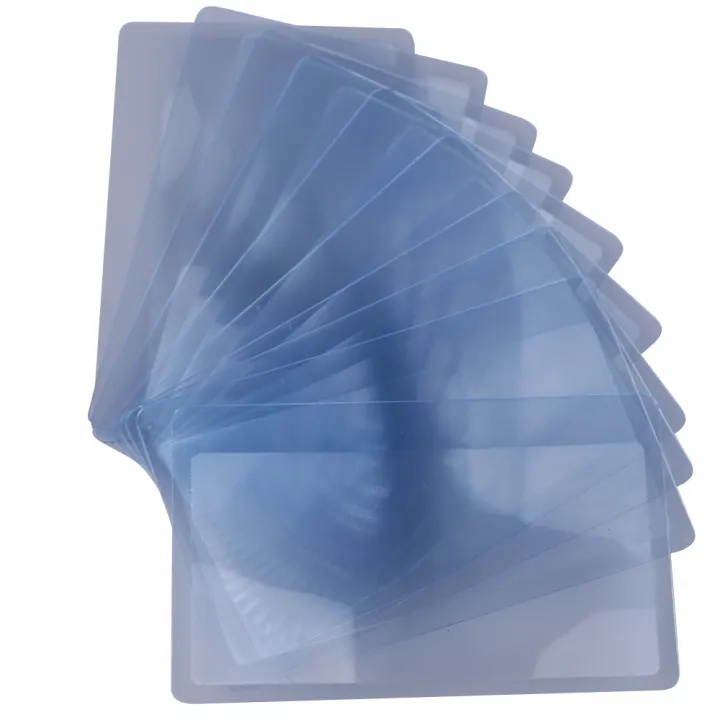 100-10PCS%203%20X%20Loupe%20magnifier%20Fresnel%20lens%20Magnifying%20Glasses%20Light%20Transparent%20Pocket%20Credit%20Card%20For%20Animal%20Spider%20Insect%20Box%20-%20Image%202