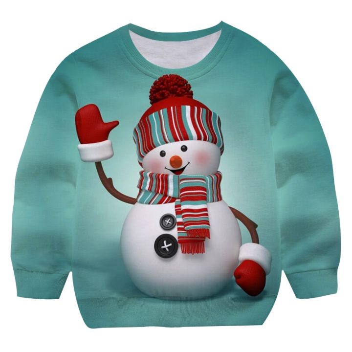 2022%20year%20Christmas%20Candy%20Print%20Santa%20Claus%20Sweatshirt%20Boy%20Round%20neck%20Teenager%20Long%20Sleeve%20Pullovers%20Xmas%20Party%20Girls%20Cotton%20Top%20-%20Image%209