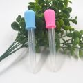 5ml Clear Plastic Pipette Medicine Dropper Blue for Baby (Random Color). 