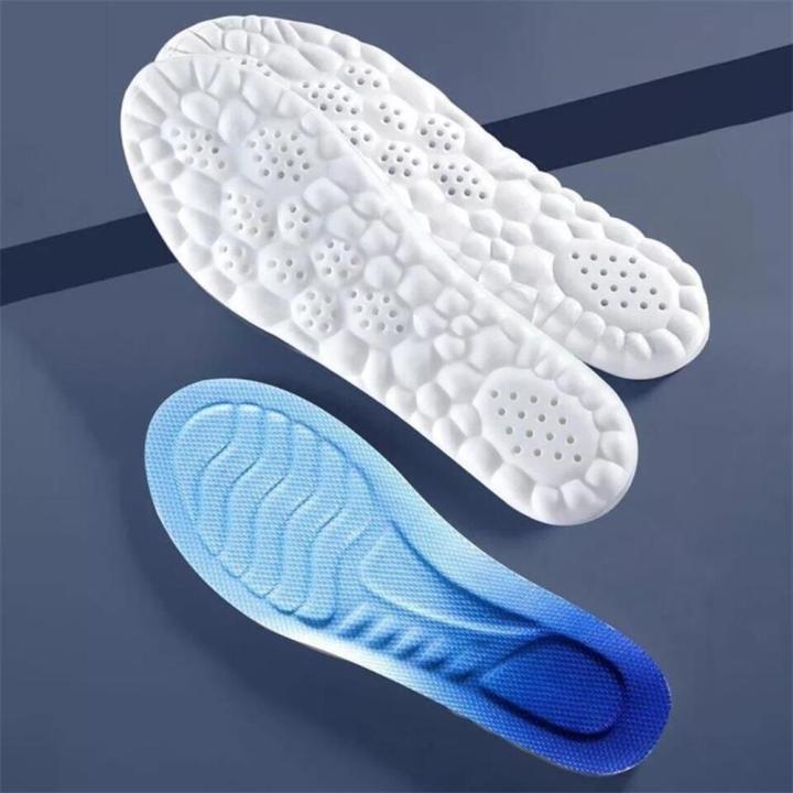 Supportive 4D technology insoles Ergonomic Comfortable Shock-absorbing Cloud technology insoles Moisture-wicking Hiking trainer