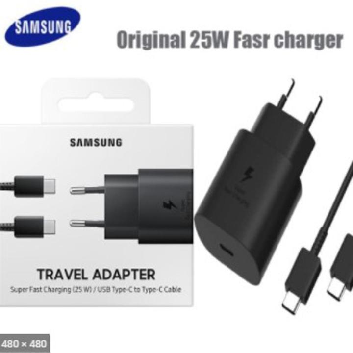 Usb C Fast Charger, 25W Super Fast Charging Wall Charger With Usb C Cable Cord For Samsung Galaxy S21 Ultra S21 Plus S20 Ultra S20 Plus Note 20 Ultra Note 10 Plus S10 Plus S10E S9 Plus S8 Plus - Fast Charger