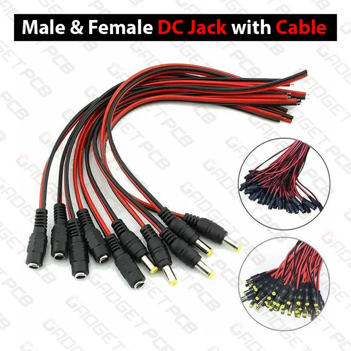 DC%20Power%20Pigtail%20Cable%20Plug%2018AWG%202.1mm%20x%205.5mm%2012V%205A%20DC%20Jack%20Male%20&%20Female%20Connector%20with%20Cable%20-%20Image%203