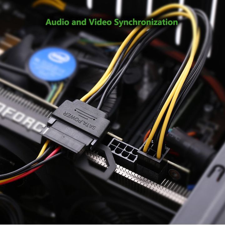 20cm%20SATA%2015%20Pin%20to%206%20Pin%20PCI%20Express%20Graphics%20Video%20Card%20Sata%20Power%20Cable%20-%20Image%206