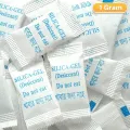 Silica Gel Desiccant 1 Gram Packet 100 Pieces. Desiccant (Do Not Eat).. 