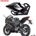 Motorcycle Magnetic License Plate Holder Fender Eliminator Tail Tidy for YAMAHA R15 V3 With LED & Fittings-Black (Imported). 