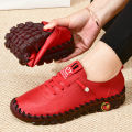 Sneakers Women Shoes Platform Loafers Lace Up Leather Flat Slip-On New Spring Casual Mom Shoe Mujer Zapatos Chaussure Femme Moonlight Shines.