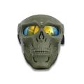 【New Launch+free Shipping To Home】Harley Goggles Mask Motorcycle Skull Horror Helmet Mask Off-road Motorcycle Goggles Sports Riding Harley Goggles Mask. 