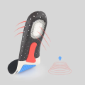 Insoles Breathable Damping Mesh Latex Memory Foam Massage Insole Sports Deodorant Running Shoe Inserts Pad Women Men Soft. 