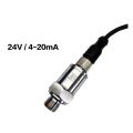 water oil fuel gas air pressure transmitter G1/4 12-36V 4-20mA 0-60mpa optional stainless steel pressure transducer sensor-0-40mpa. 