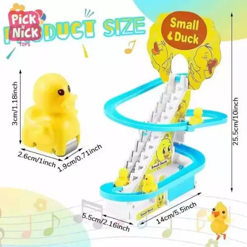 Duck%20Slide%20Toy%20Set,%20Funny%20Automatic%20Stair-Climbing%20Ducklings%20Cartoon%20Race%20Track%20Set%20Little%20Lovely%20Penguins%20Slide%20Toy%20Escalator%20Toy%20with%20Lights%20and%20Music%20(Duck)%20-%20%20Dhaka%20Shopping%20Zone%20-%20Image%204