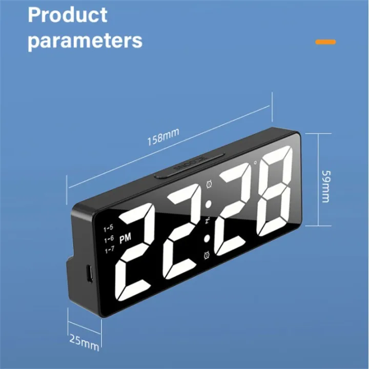 New%20Latest%20Digital%20Clock%20LED%20Alarm%20Clock%20Bedroom%20Electronic%20Desktop%20Clock%20With%20Temperature%20Display%20Adjustable%20Brightness%2012/24%20Hours%20D%20Shop%20-%20Image%203