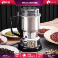 Food Grinder/ Coffee Grinder High Power Multifunctional Electric Stainless Steel Food GrinderElectric Mini Spice Grinder Add 6 Blades, Stainless Steel Grinding Fine Powder for All Kinds of Grains, Condiments, Coffee Beans.
