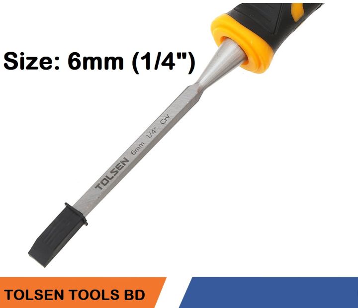 TOLSEN Wood Chisel Industrial Gripro Series - Kings Trading
