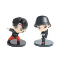 7Pcs/Set BTS TinyTAN Mini Figure Bangtan Boys Groups BTS Anime Figurine Toy TOP Group A.R.M.Y Gift Idol Doll PVC Model Ornament Kpop Merchandise. 