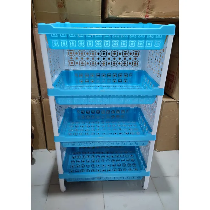 3side%20cover%20plastic%20rack%20book%20self%204step%20-%20Kitchen%20Rack%20-%20Image%203