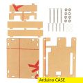 Arduino UNO CASE Transparent ACRYLIC Arduino Uno R3 Case Protective Shell Water Clear Cover Acrylic Enclosure Arduino Uno R3 Case Tools Sets. 