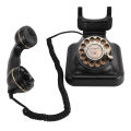 Retro Rotary Phone Retro Landline Phone Classic Rotary Dial for Bar.