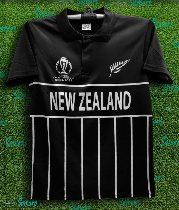 Icc Cricket World Nz Jersey Cricket New Zealand Genuine Cricket New