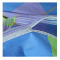 63N cotton bedding three-piece bed sheets, single quilt covers, pillowcases, checkered student dormitory quilt covers, people high school. 