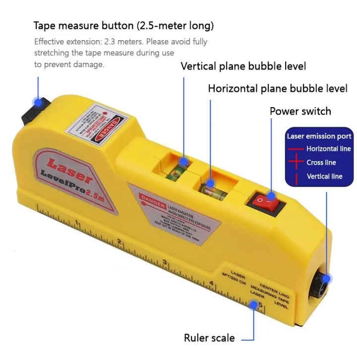 Poruis%20Laser%20Ruler%20Measuring%20Tool%20Horizontal%20Ruler%20Woodworking%20Tape%20Measure%20Marking%20Ruler%20-%20Image%203