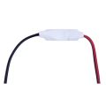 2X Mini 3 Keys Controller Dimmer for 3528 5050 LED Single Color Strip Light DC 12V 144W.