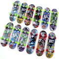 Professional pattern Printing Alloy Stand FingerBoard Skateboard Mini Finger Boards Skate Truck Finger Skateboard For Kid Toy. 