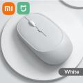 Xiaomi Mijia Wireless Mouse Bluetooth-compatible 2.4G Silent Mice Adjustable DPI Ergonomic Design USB Rechargeable Gaming Mouse. 