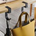 Desk accessory Hanging bag hook Stylish Removable Multi-functional Desk side hook Portable Table hook for School desks Office desks Hanging bags or handbags Students professionals travelers.